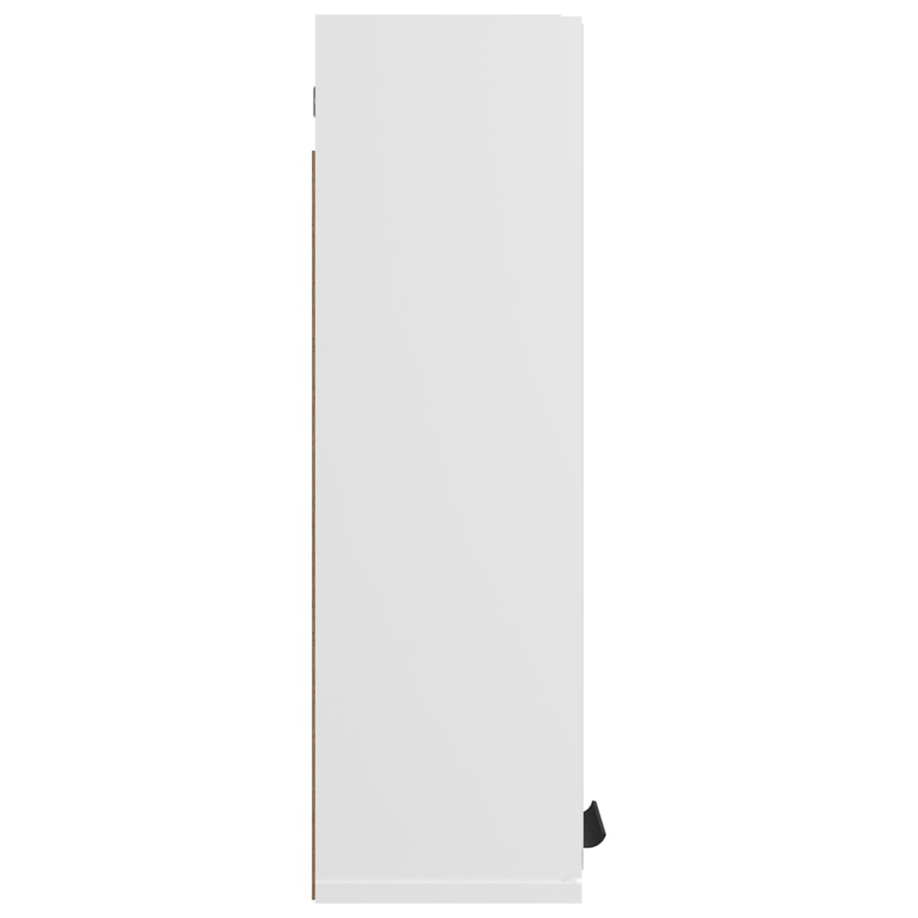 vidaXL Szafka łazienkowa z lustrem, biała, 64x20x67 cm