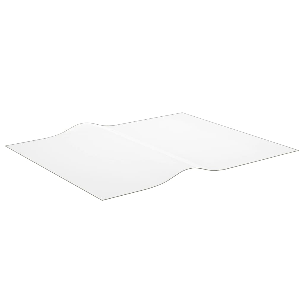 vidaXL Mata ochronna na stół, przezroczysta, 100x90 cm, 2 mm, PVC