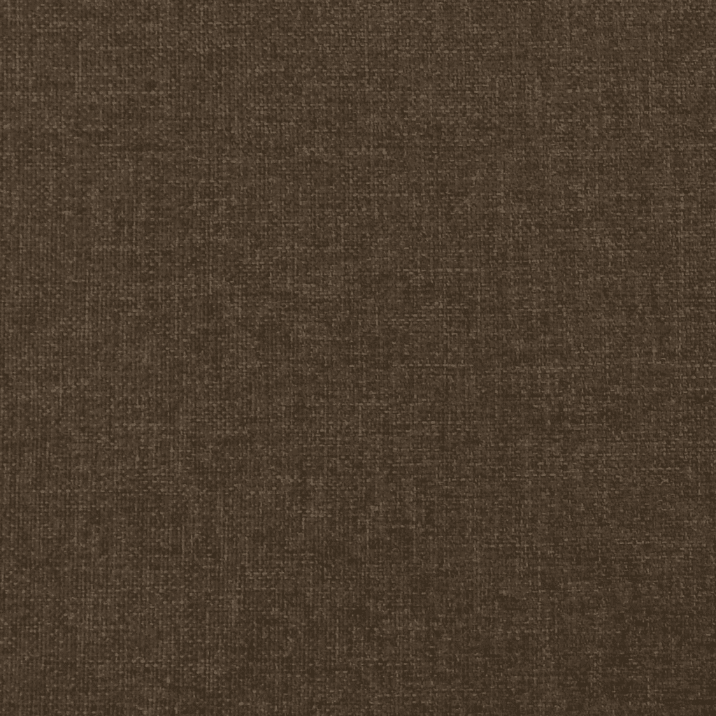 vidaXL Łóżko kontynentalne z materacem, brązowe, 90x200 cm, tkanina