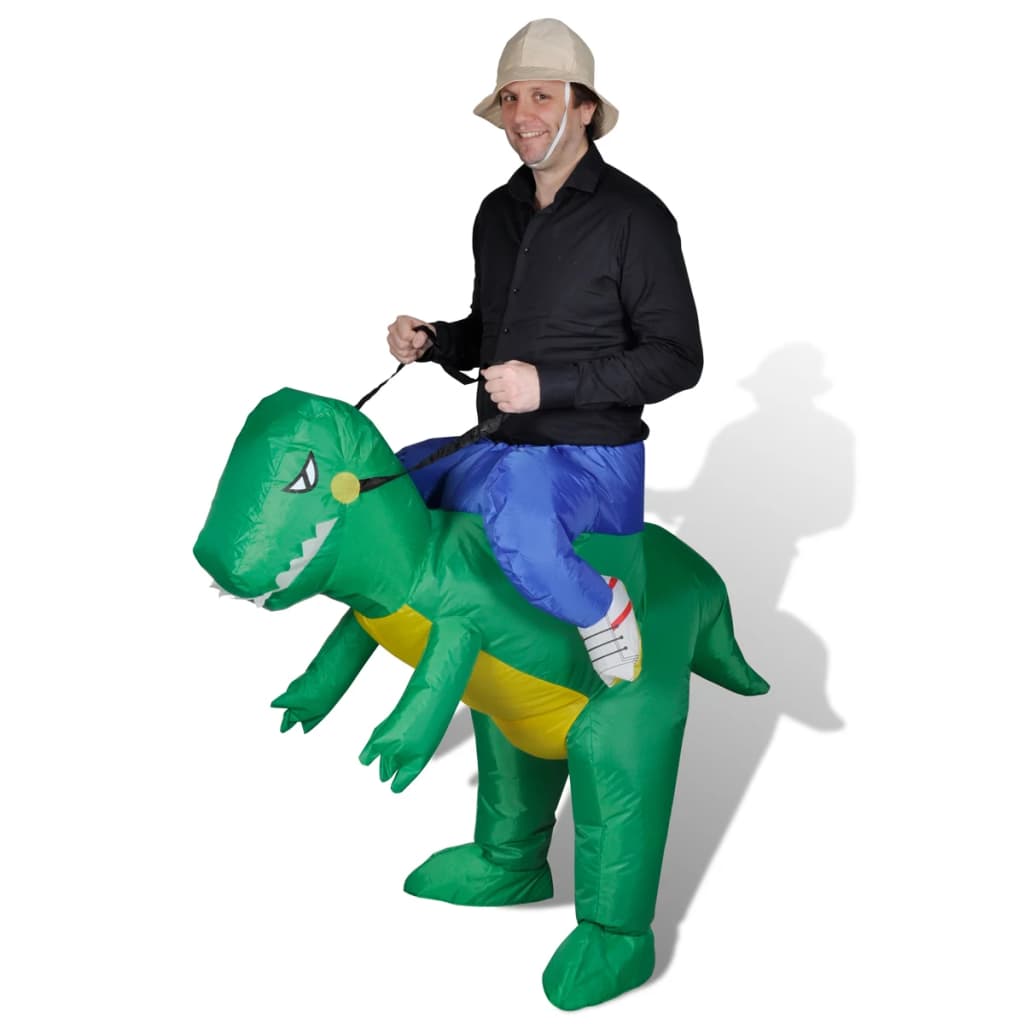 Dinozaur, dmuchany kostium