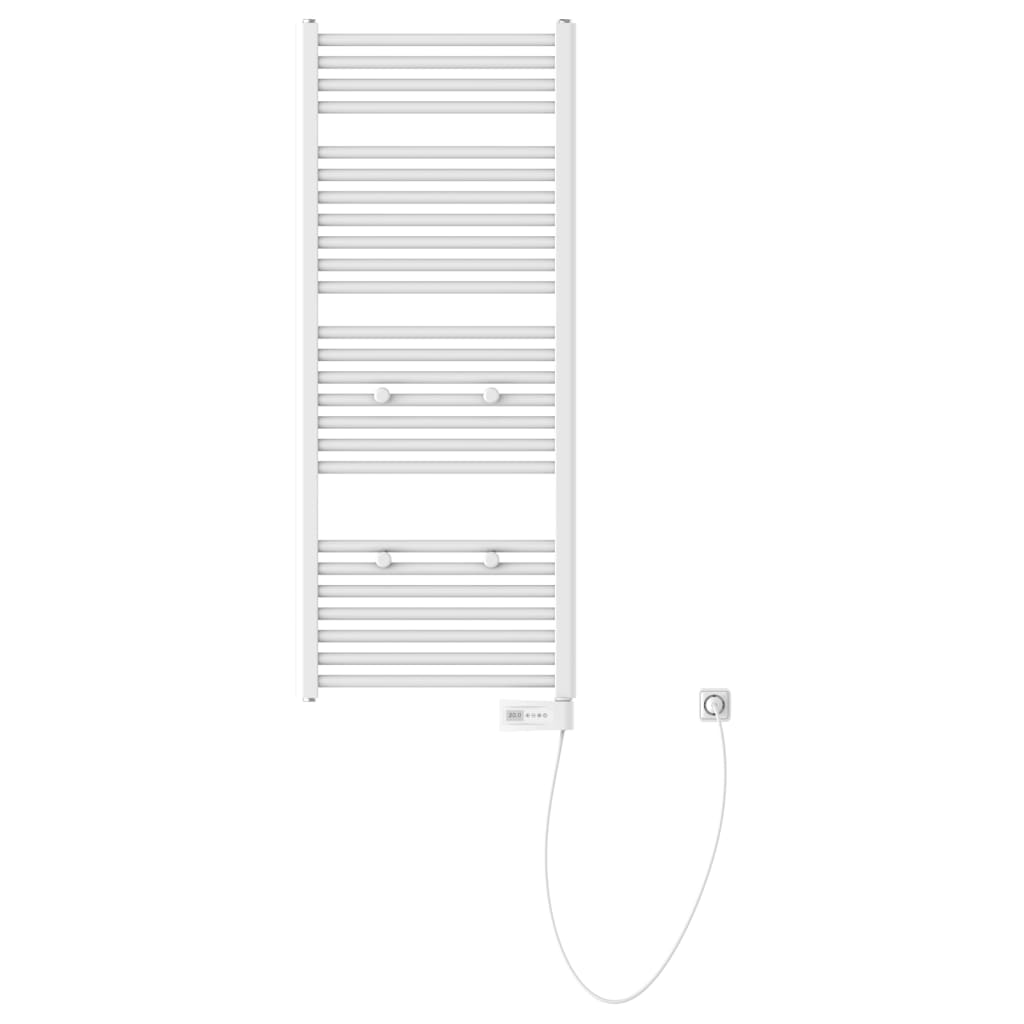 EISL Grzejnik łazienkowy z czasomierzem, biały, 120x50x15 cm