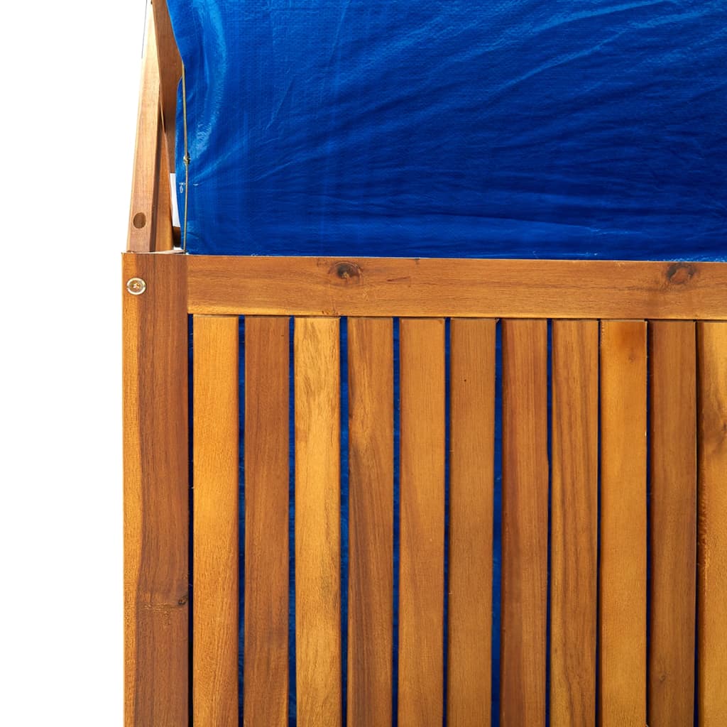 vidaXL Skrzynia z trejażem, 99x55x160 cm, lite drewno akacjowe