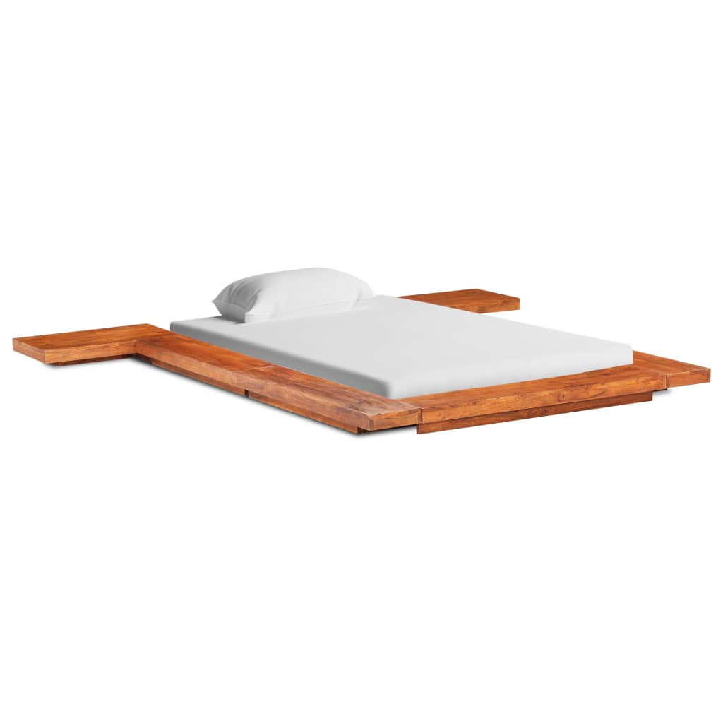 vidaXL Rama łóżka futon w japońskim stylu, drewno akacjowe, 120x200 cm