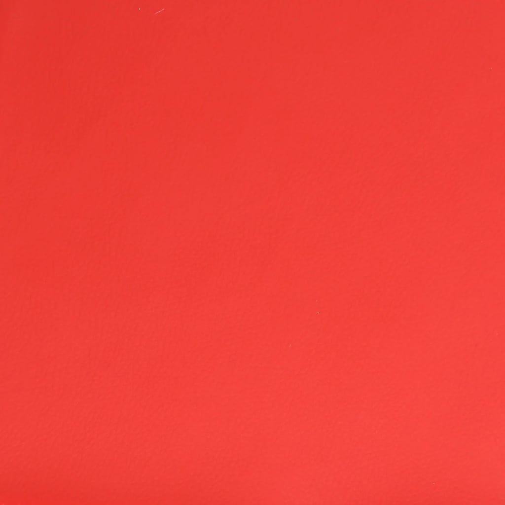vidaXL Podnóżek, czerwony, 60x60x36 cm, sztuczna skóra