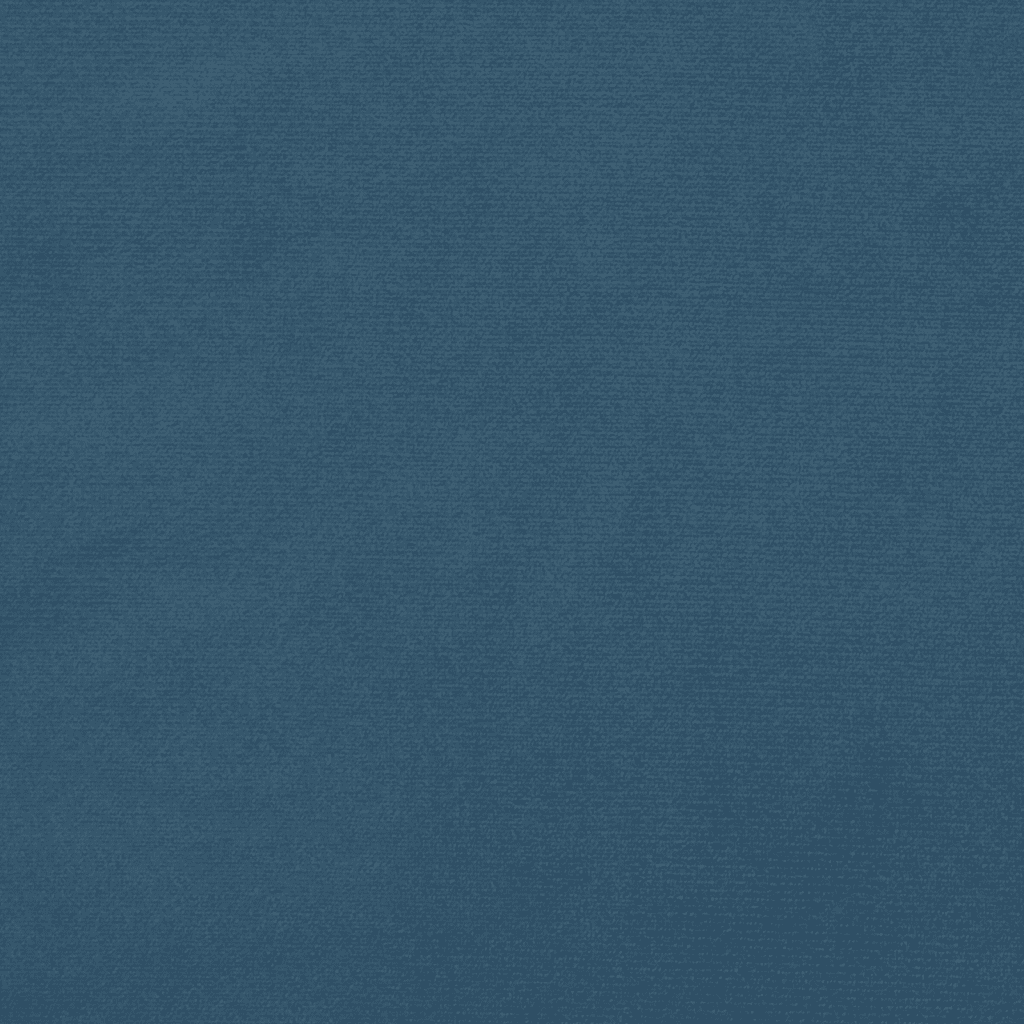 vidaXL Łóżko kontynentalne z materacem, ciemnoniebieskie, 180x200 cm