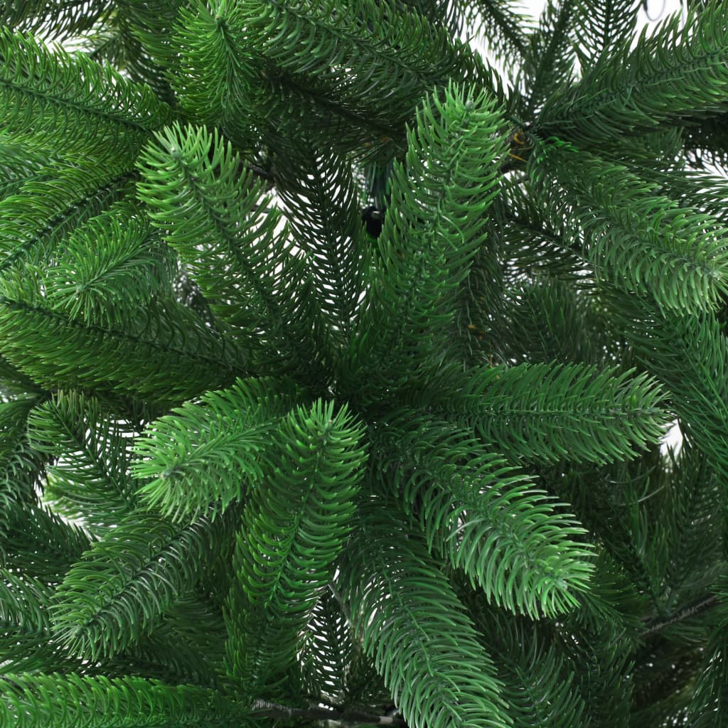 vidaXL Sztuczna choinka z realistycznymi igłami, 210 cm, zielona