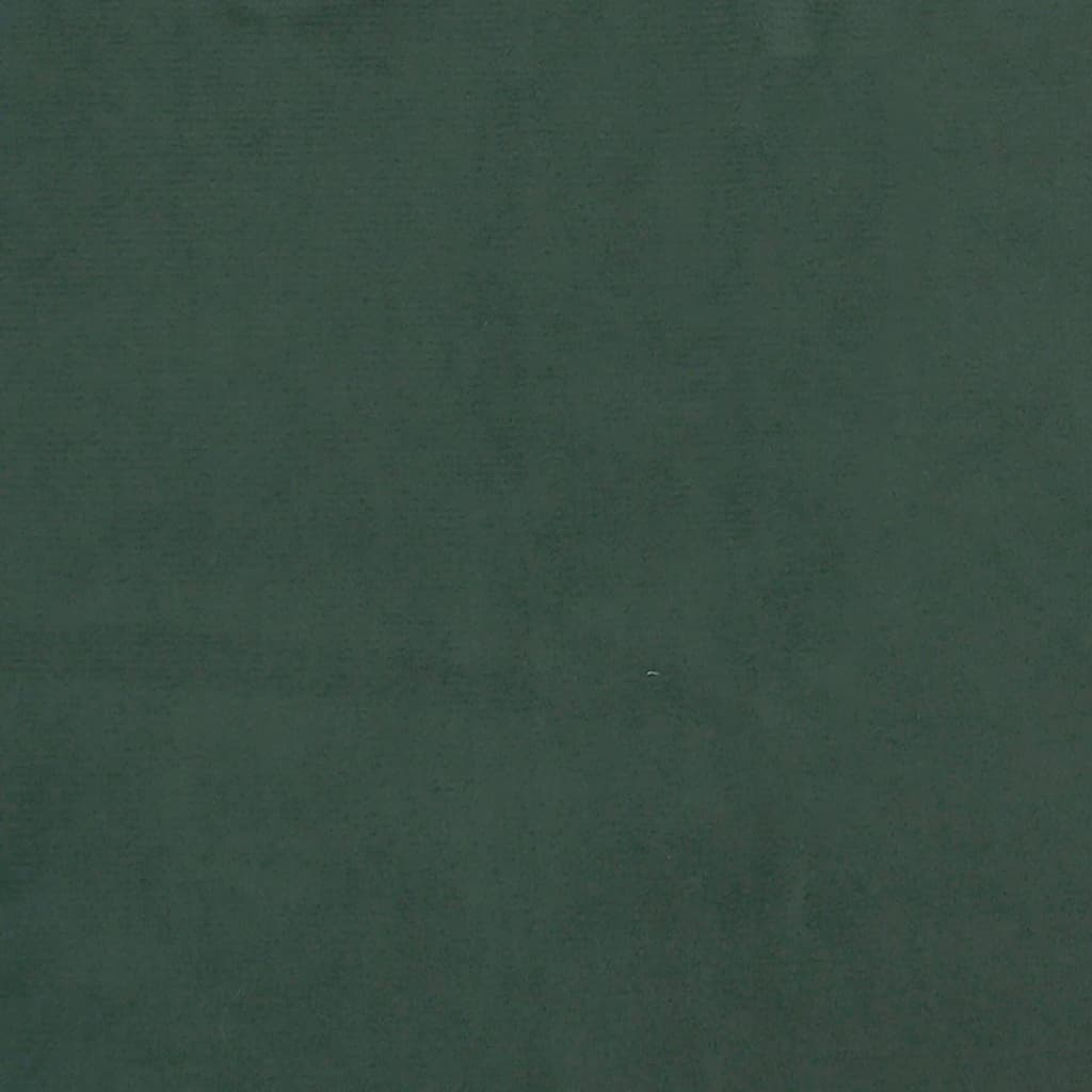 vidaXL Zagłówek do łóżka, ciemnozielony, 80x5x78/88 cm, aksamit
