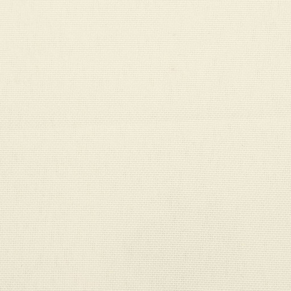 vidaXL Poduszka na ławkę ogrodową, kremowa 100x50x7 cm, tkanina Oxford