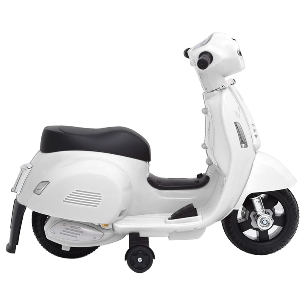 vidaXL Zabawkowy motocykl elektryczny Vespa GTS300, biały