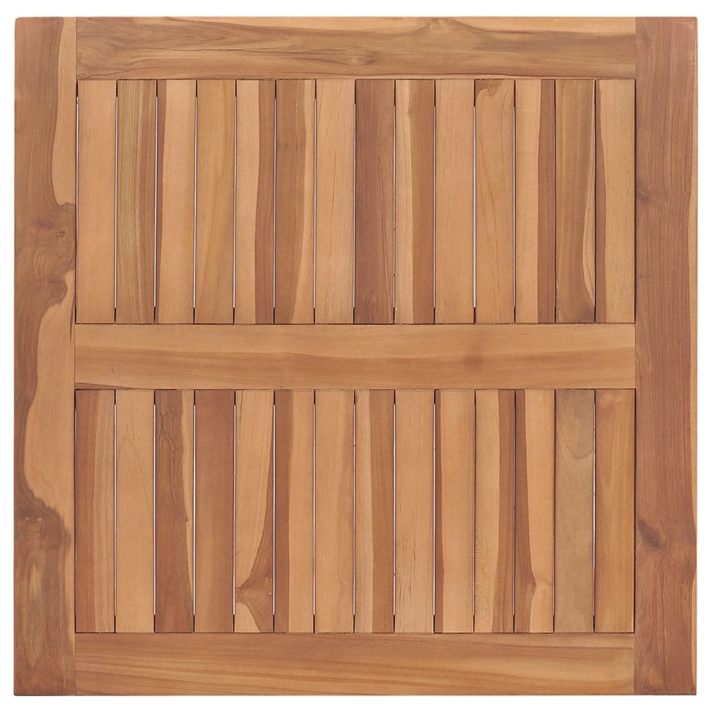 vidaXL Stół ogrodowy, 85x85x75 cm, lite drewno akacjowe