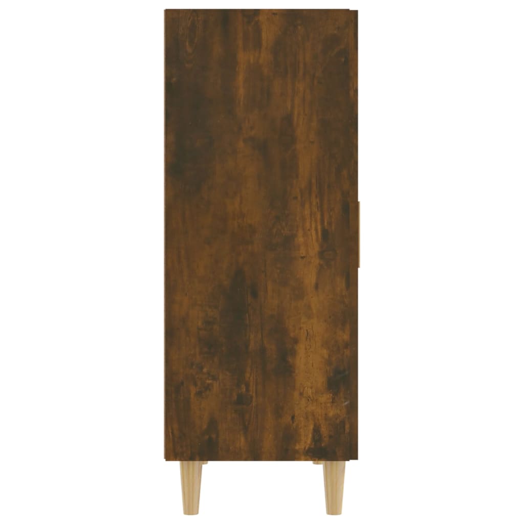 vidaXL Szafka, przydymiony dąb, 70x34x90 cm, materiał drewnopochodny