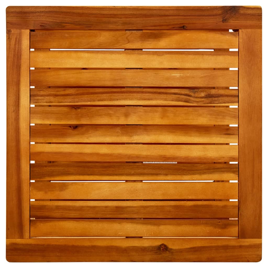 vidaXL Stolik kawowy, 60 x 60 x 45 cm, lite drewno akacjowe