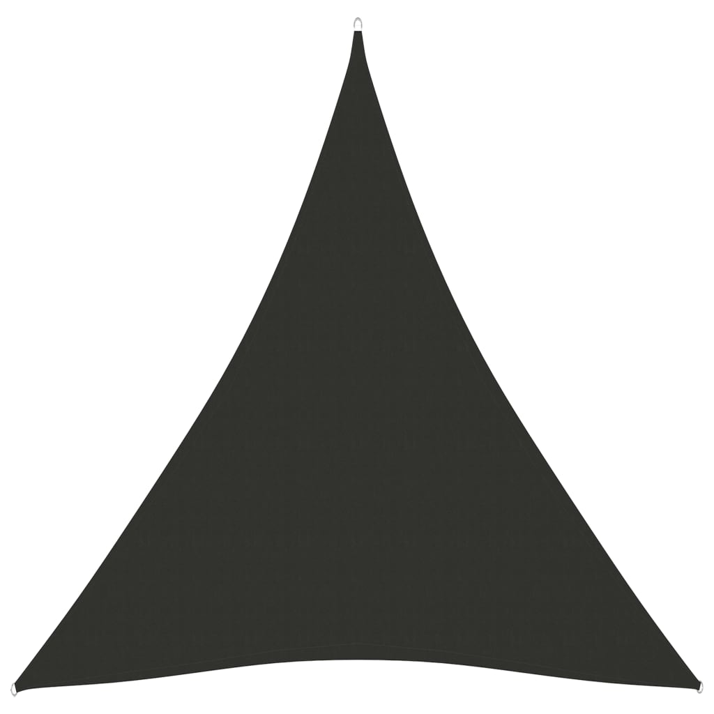 vidaXL Żagiel ogrodowy, tkanina Oxford, trójkątny, 5x7x7 m, antracyt
