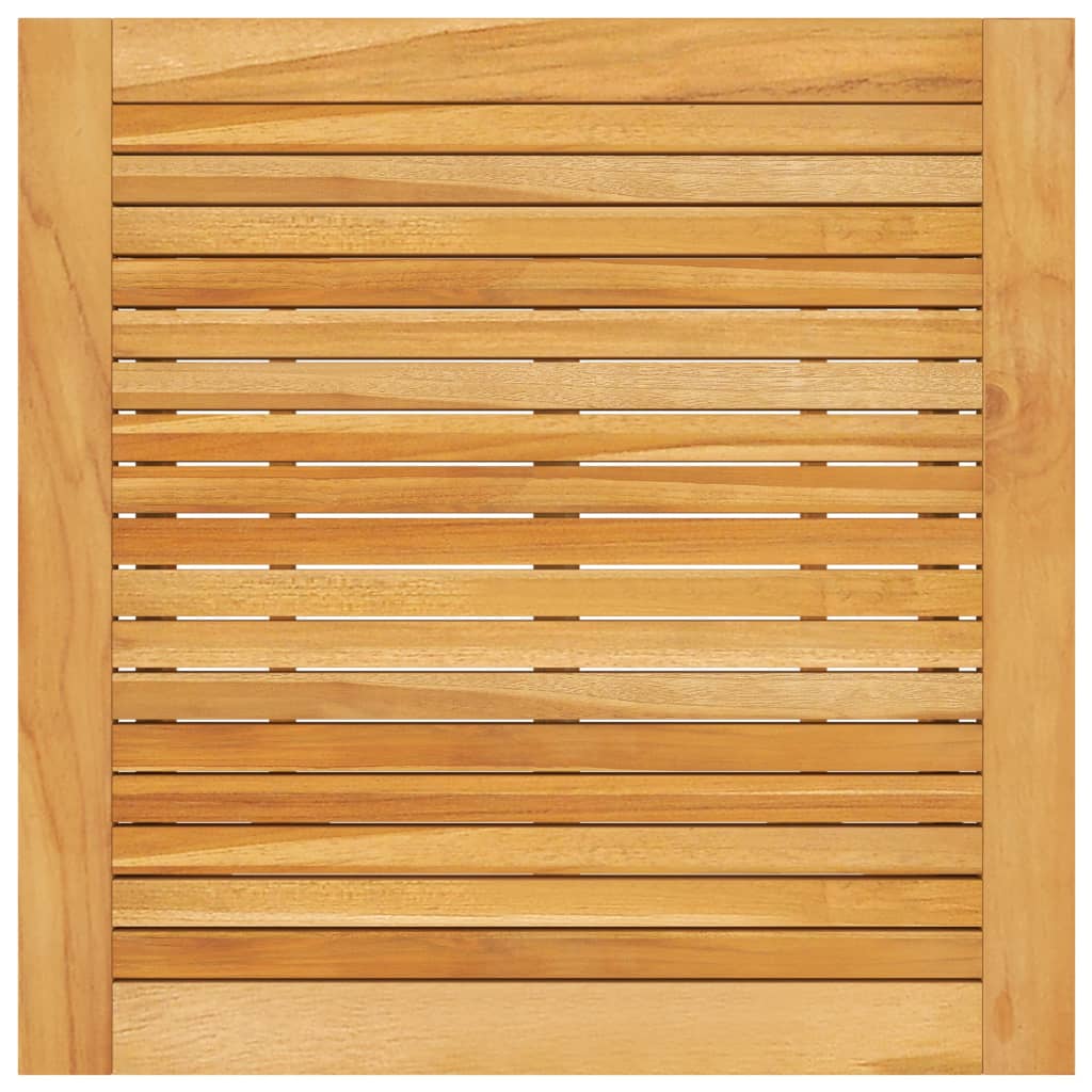 vidaXL Ogrodowy stolik barowy, 70x70x104 cm, lite drewno akacjowe