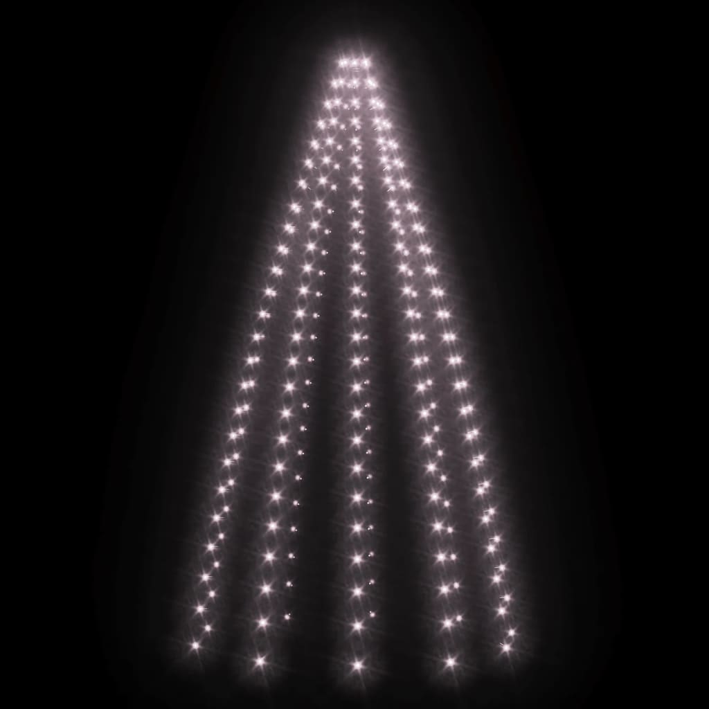 vidaXL Lampki choinkowe w formie siatki, 250 LED, 250 cm