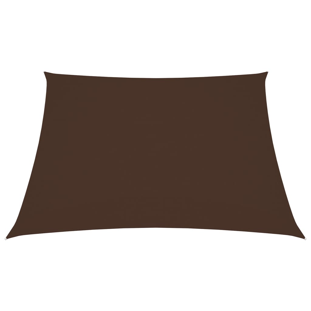 vidaXL Kwadratowy żagiel ogrodowy, tkanina Oxford, 4,5x4,5 m, brązowy