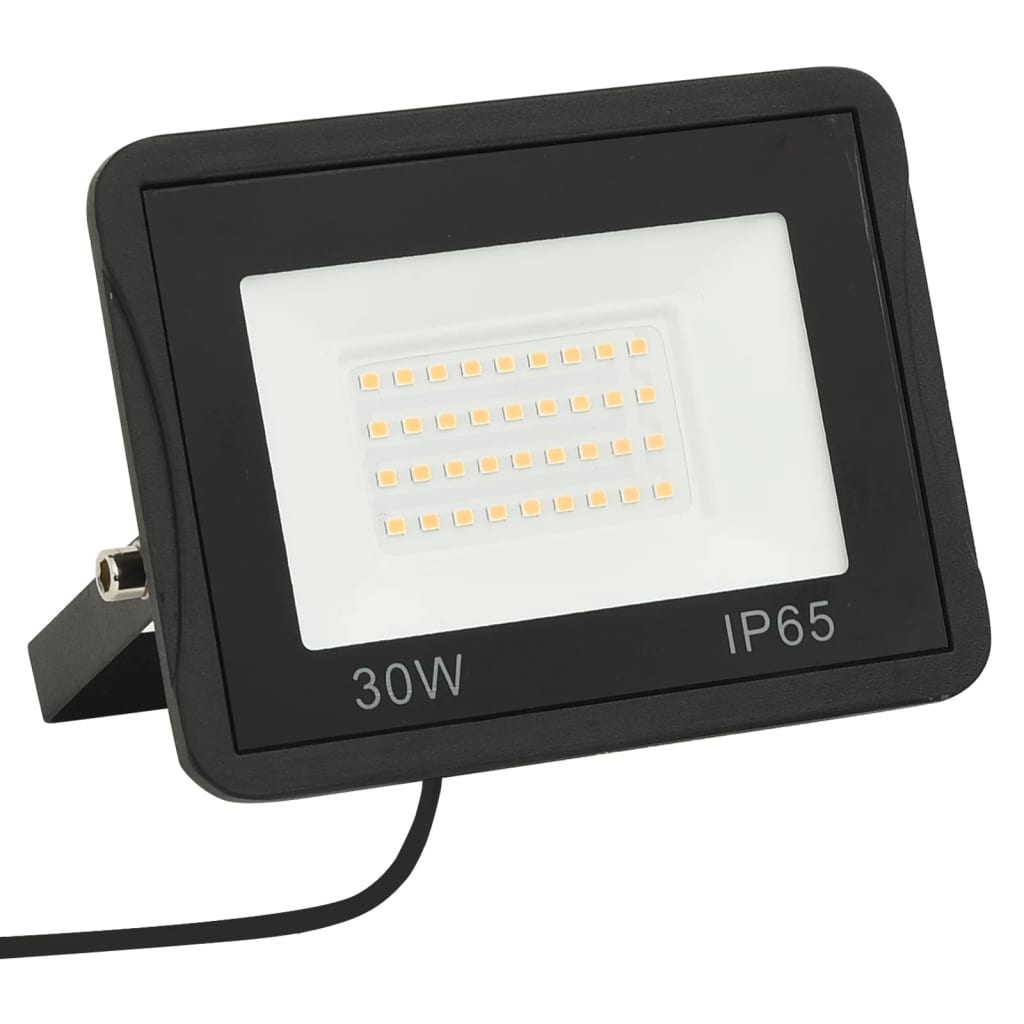 vidaXL Reflektory LED, 2 szt., 30 W, zimne białe światło