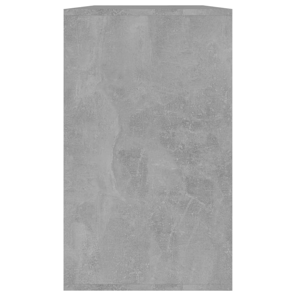 vidaXL Szafka, szarość betonu, 120x41x75 cm, płyta wiórowa