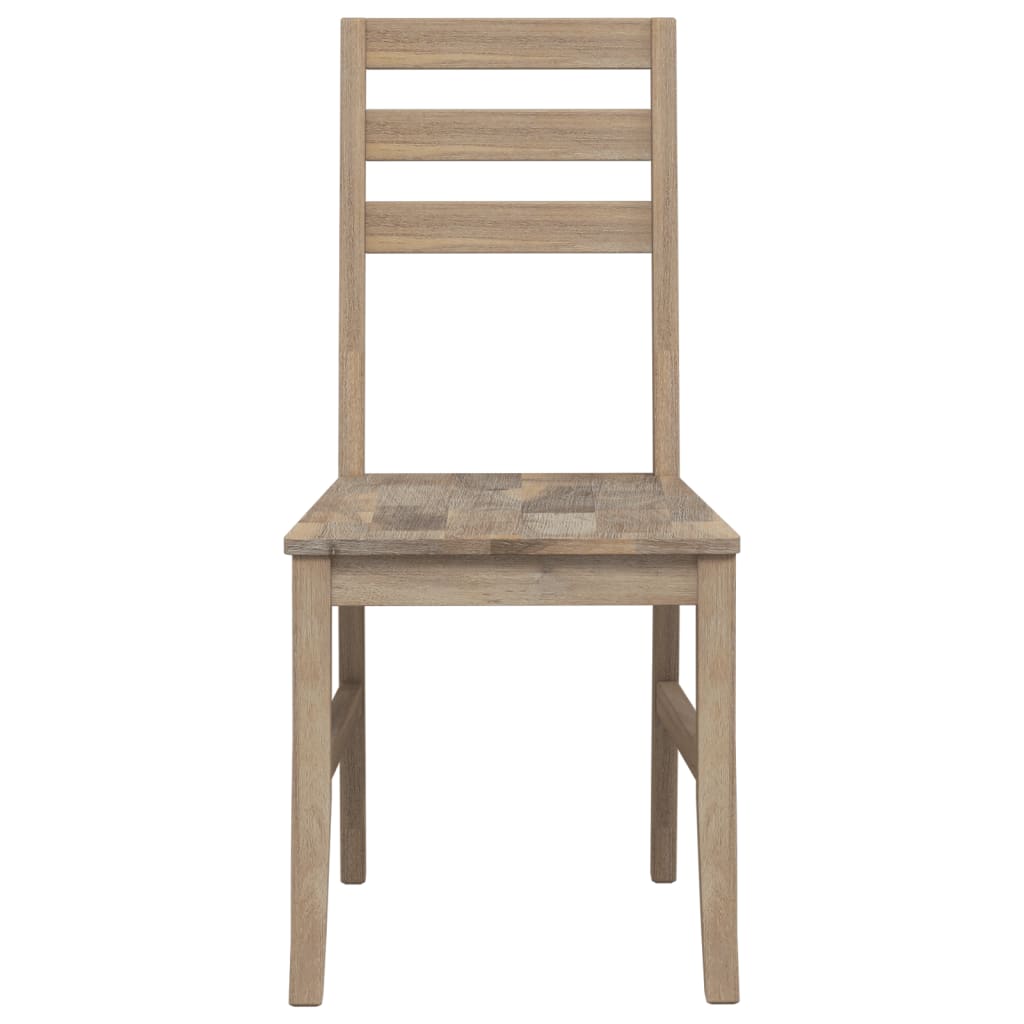 vidaXL Krzesła stołowe, 8 szt., lite drewno akacjowe