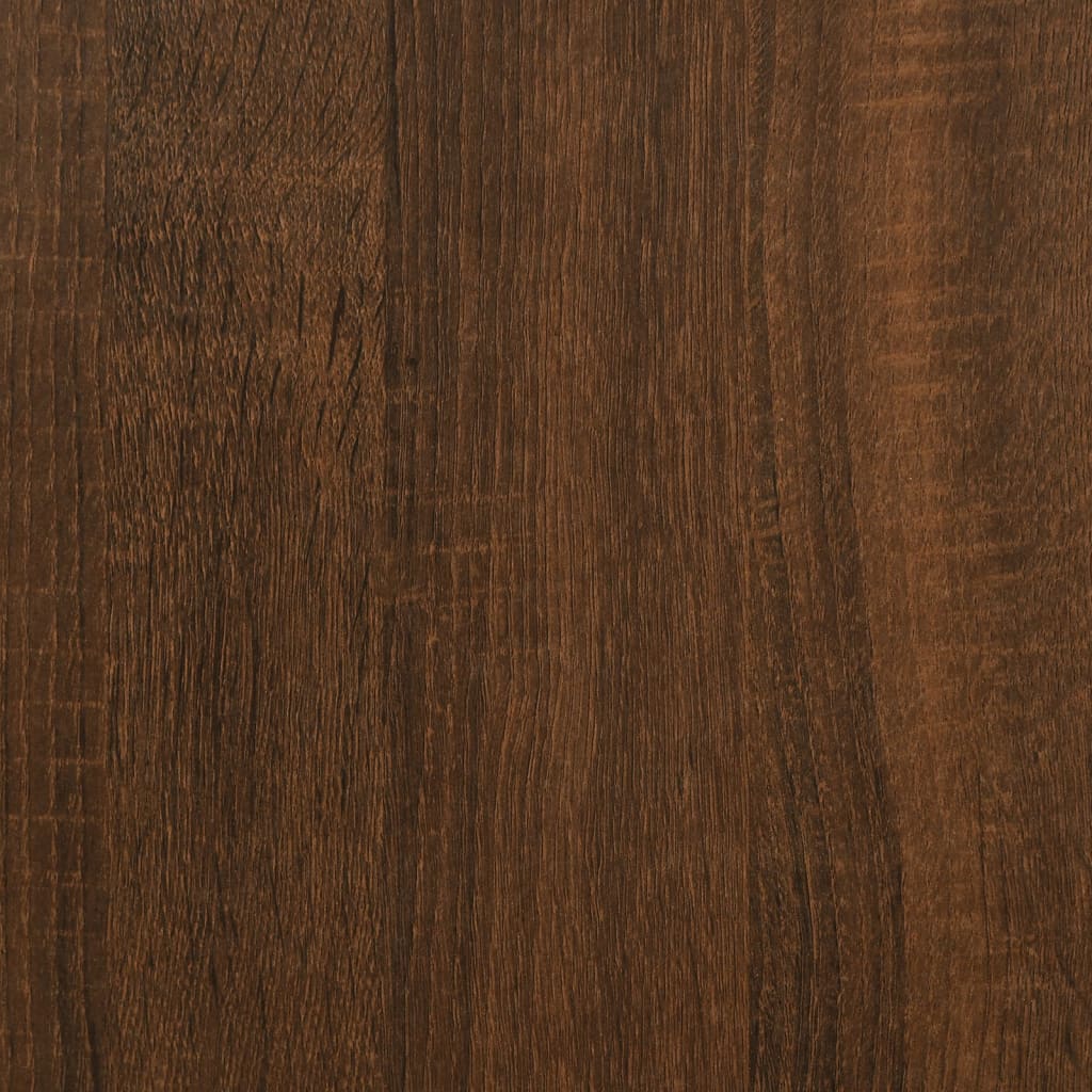 vidaXL Szafka nocna, brązowy dąb, 43x36x50 cm