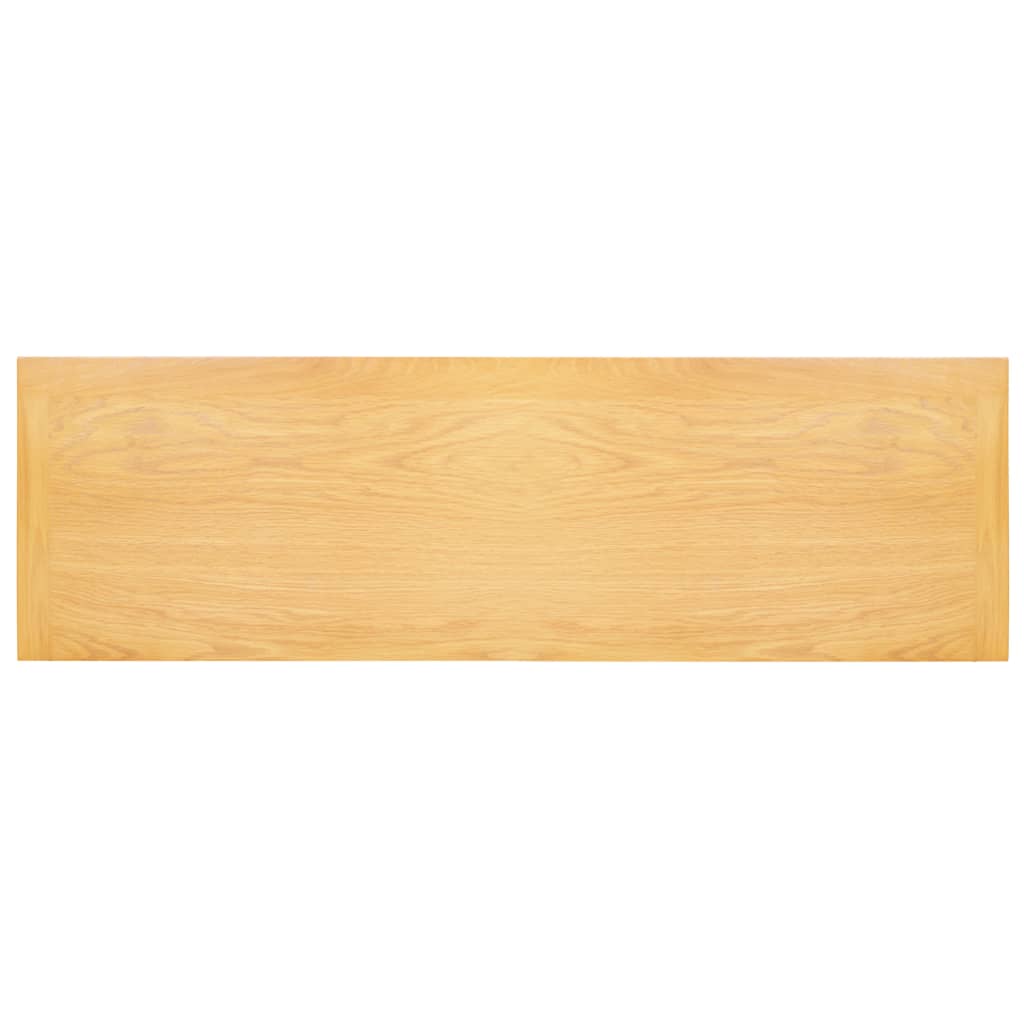 vidaXL Komoda, 110 x 33,5 x 70 cm, lite drewno dębowe