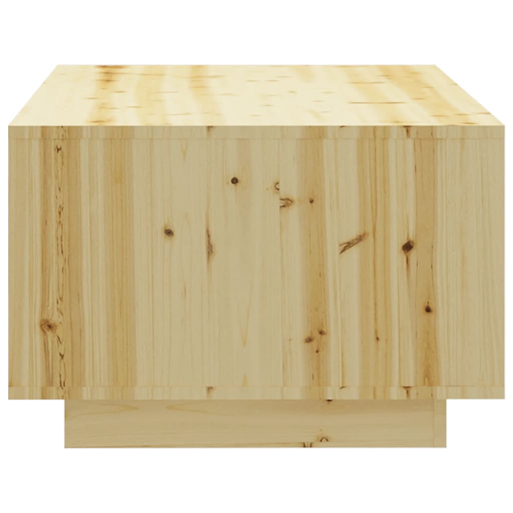 vidaXL Stolik kawowy, 110x50x33,5 cm, drewno jodłowe