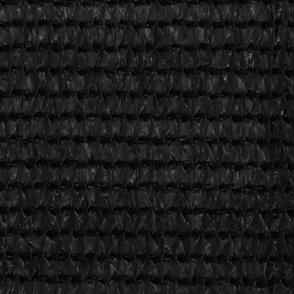 vidaXL Wykładzina do namiotu, 400 x 500 cm, czarna