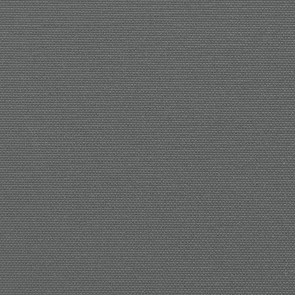 vidaXL Zwijana markiza boczna, antracytowa, 140x500 cm