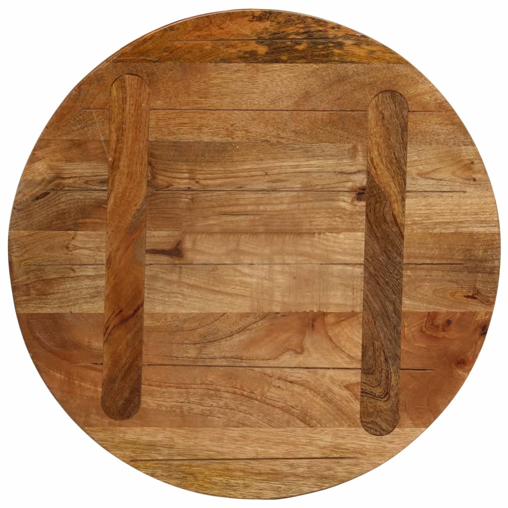 vidaXL Blat stołu, Ø 40x2,5 cm, okrągły, surowe drewno mango