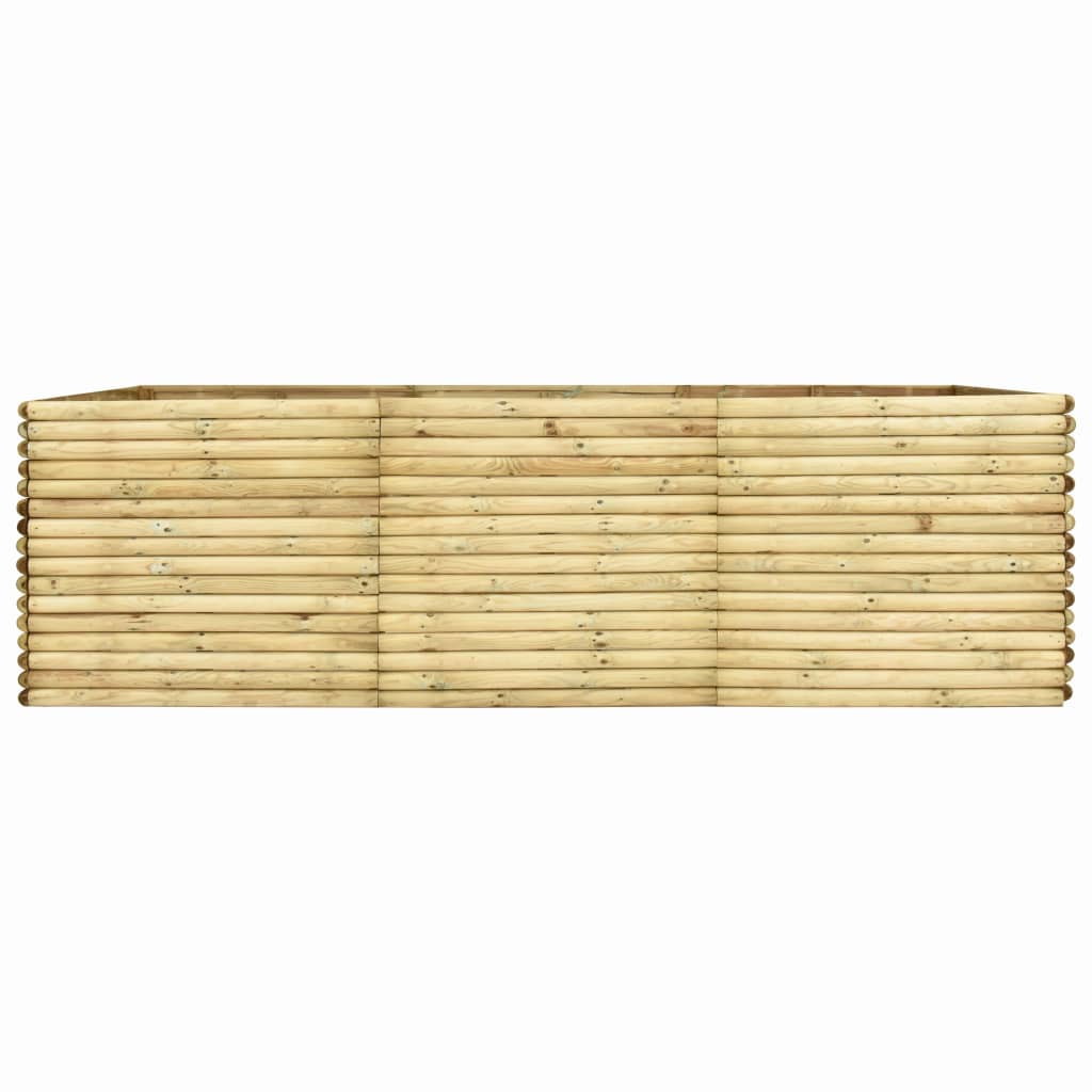 vidaXL Podwyższona donica, 300x50x96 cm, impregnowane drewno sosnowe