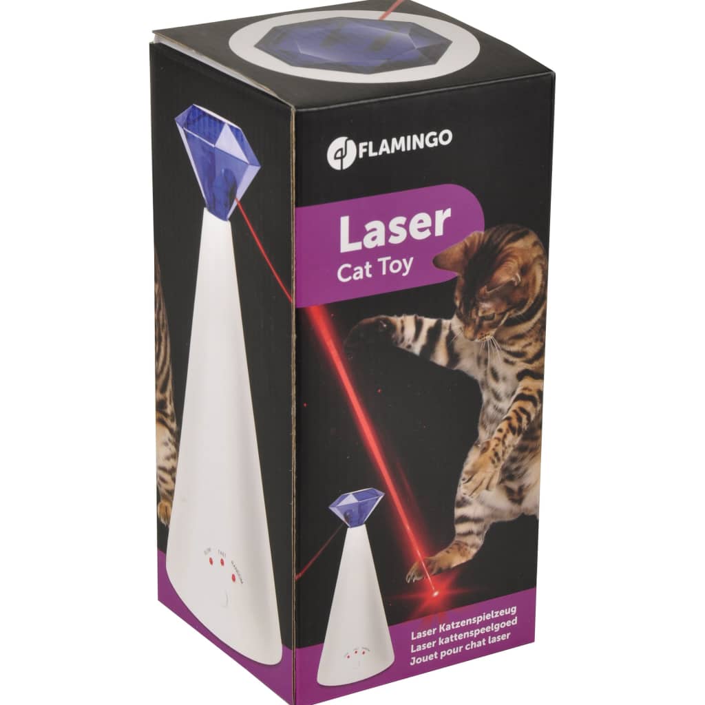 FLAMINGO Laserowa zabawka dla kota