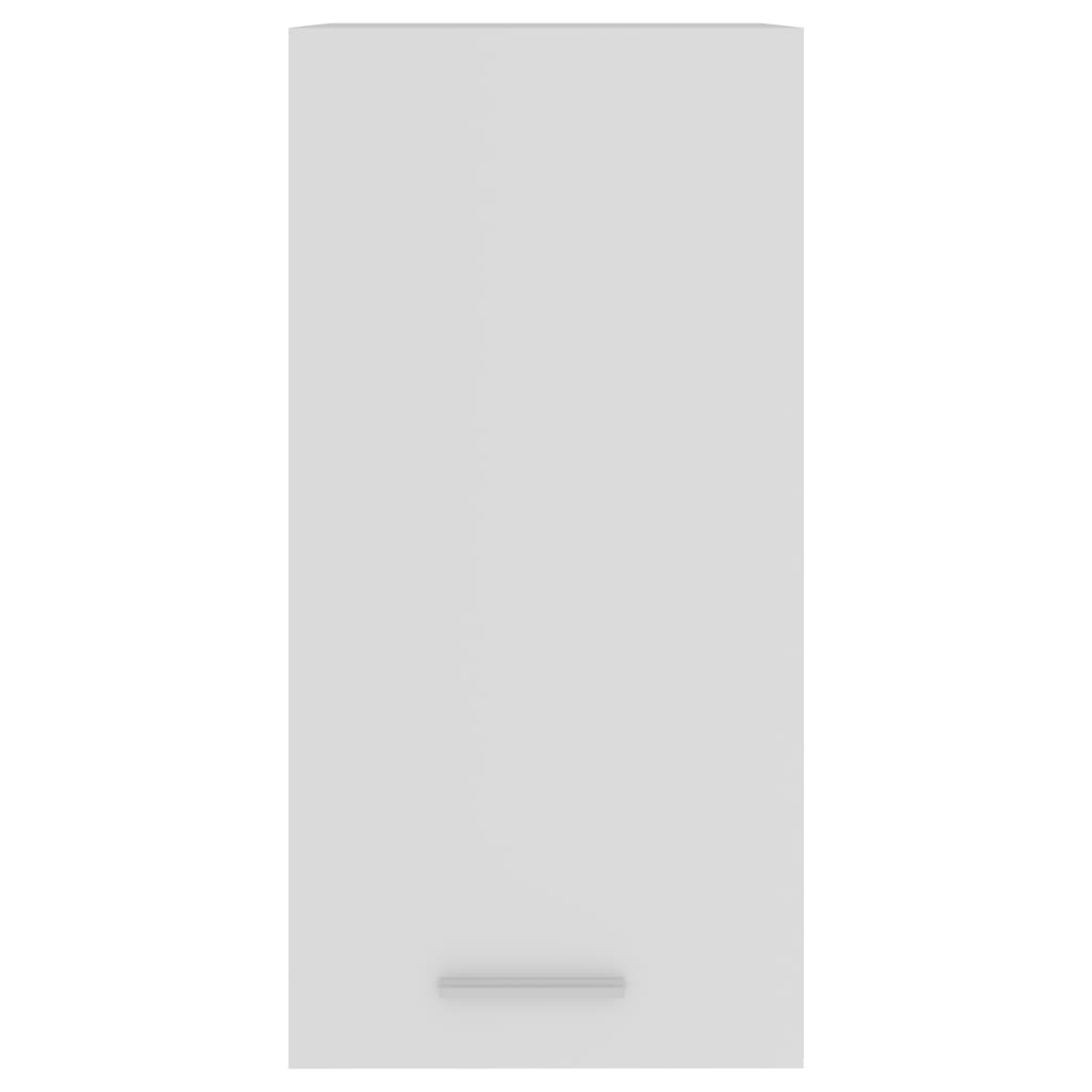 vidaXL Szafka wisząca, biała, 29,5x31x60 cm, materiał drewnopochodny
