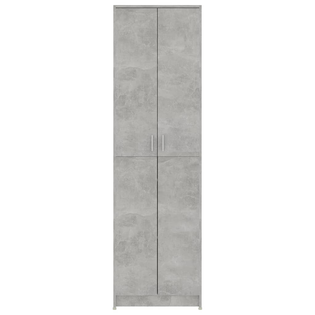 vidaXL Szafa do przedpokoju, szarość betonu, 55x25x189 cm
