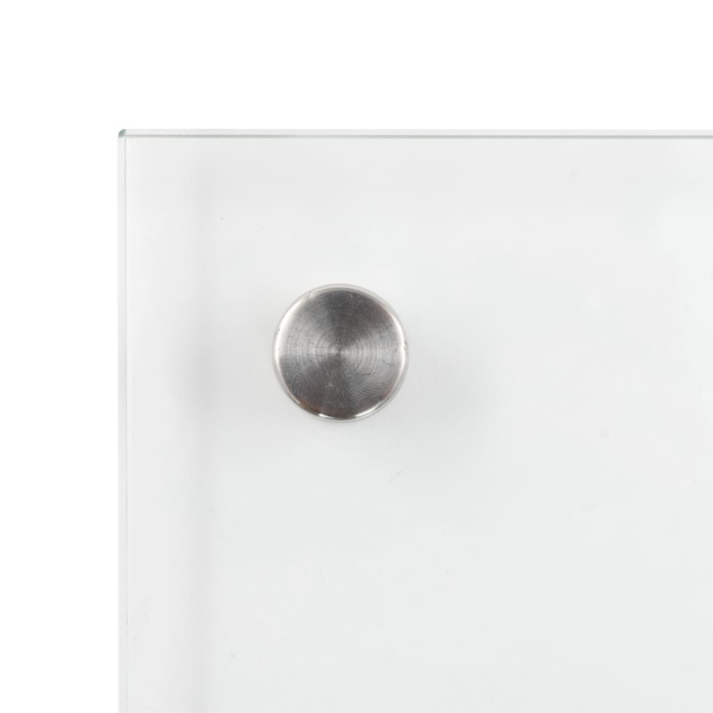 vidaXL Panel ochronny do kuchni, przezroczysty, 80x40 cm, szkło