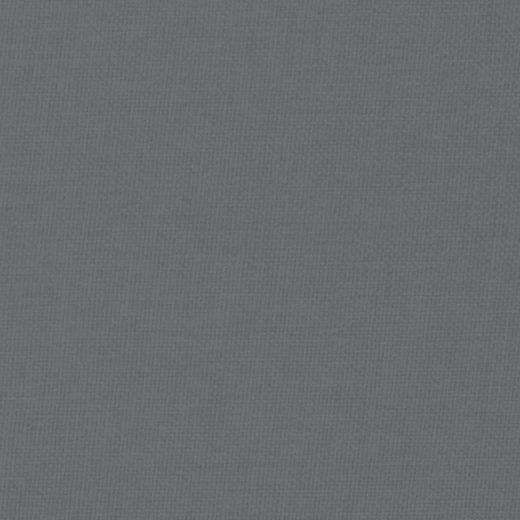 vidaXL Podnóżek, ciemnoszary, 51x41x40 cm, tapicerowany tkaniną