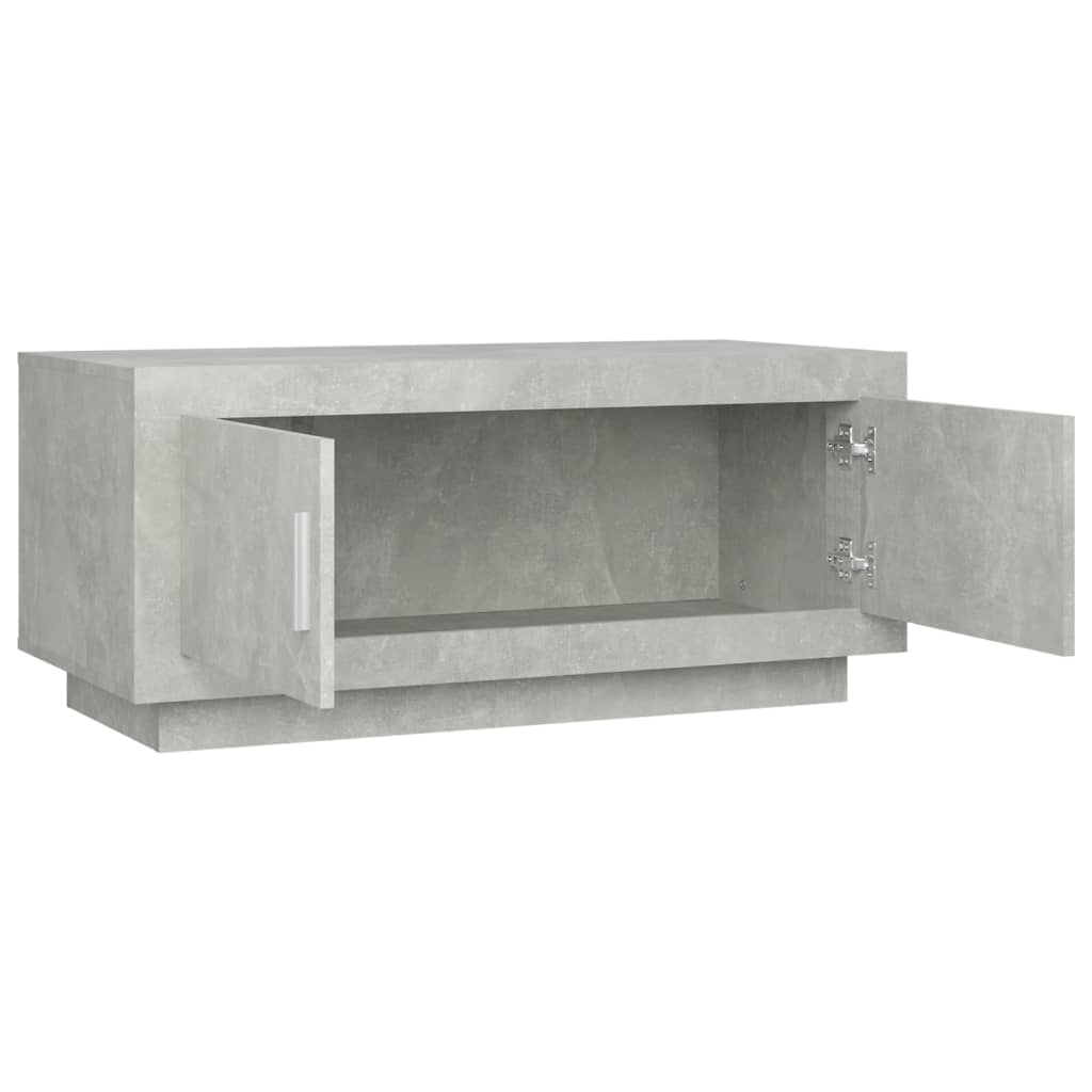 vidaXL Stolik kawowy, betonowy, 102x50x45 cm, materiał drewnopochodny