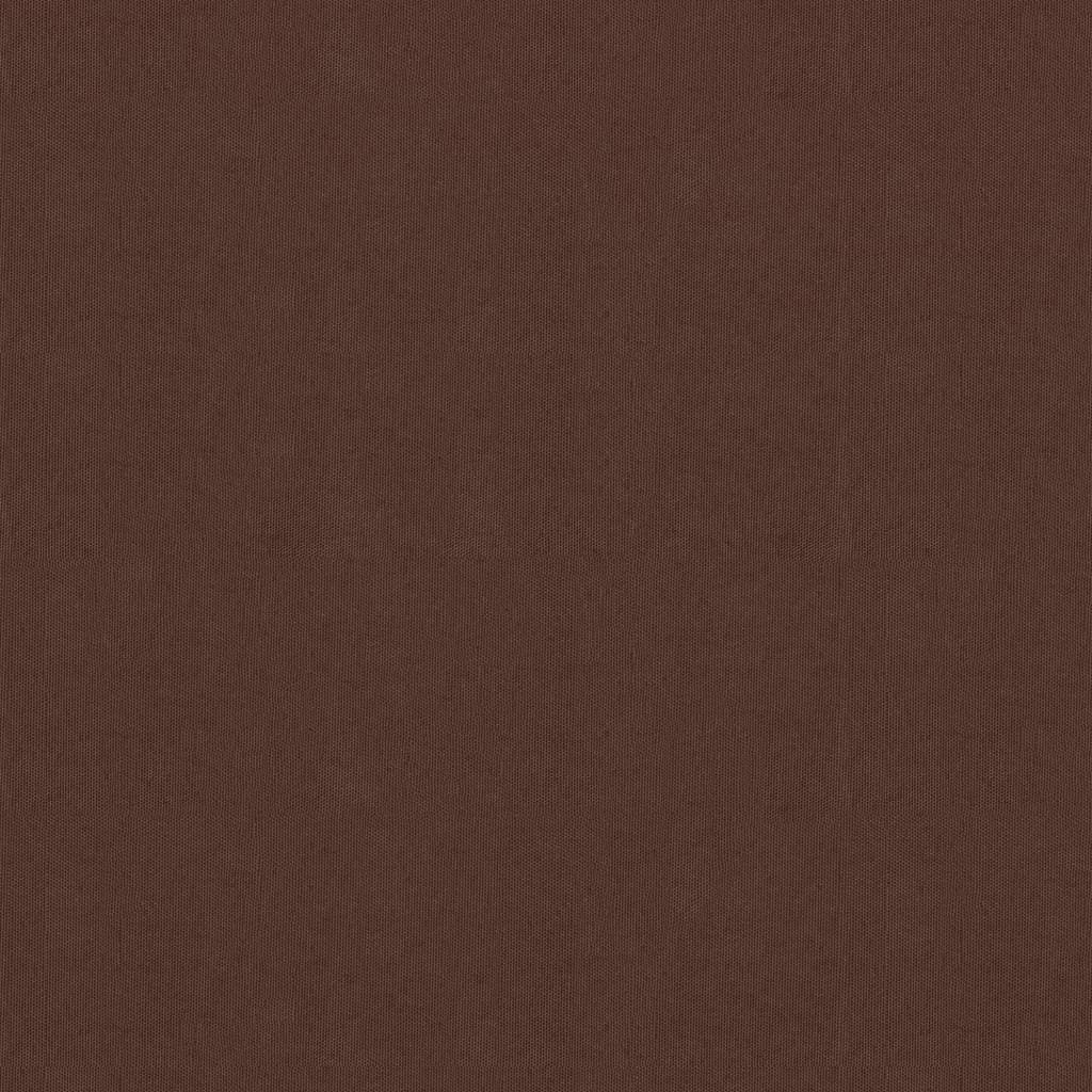 vidaXL Parawan balkonowy, brązowy, 75x400 cm, tkanina Oxford