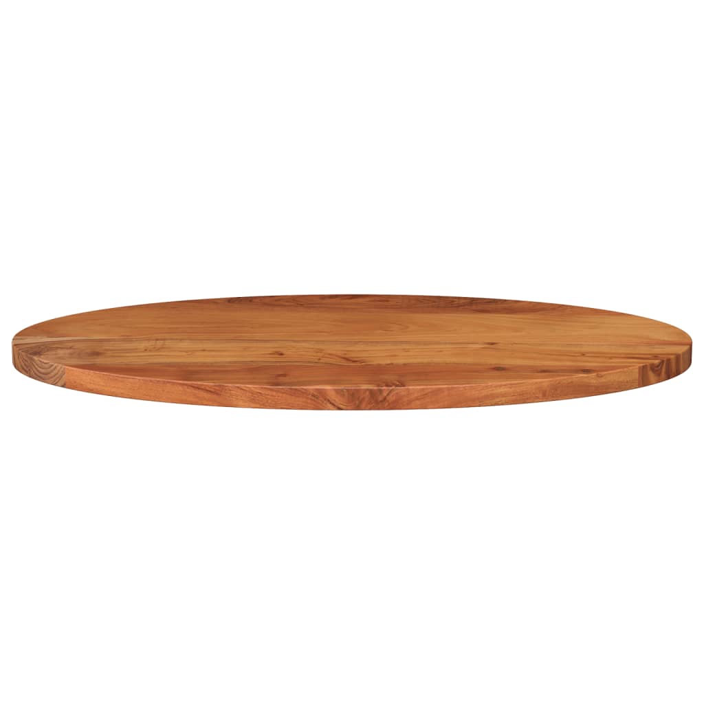 vidaXL Blat do stołu, 110x40x2,5 cm, owalny, lite drewno akacjowe