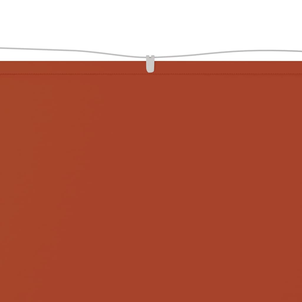 vidaXL Markiza pionowa, terakota, 140x600 cm, tkanina Oxford