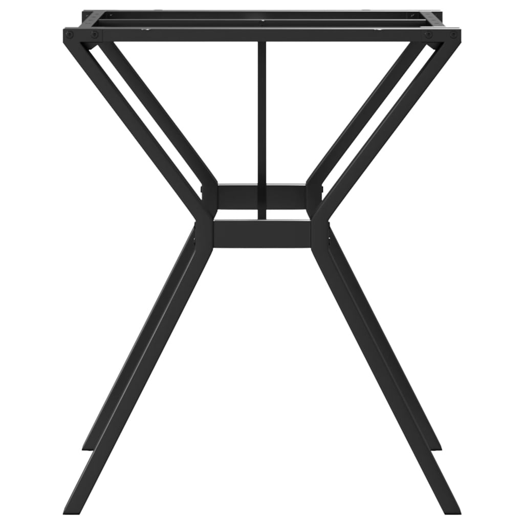 vidaXL Nogi do stołu w kształcie litery Y, 60x60x73 cm, żeliwo