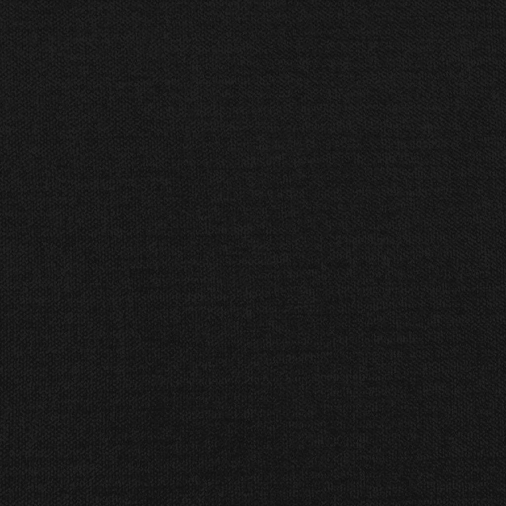 vidaXL Łóżko kontynentalne z materacem, czarne, tkanina, 140x190 cm