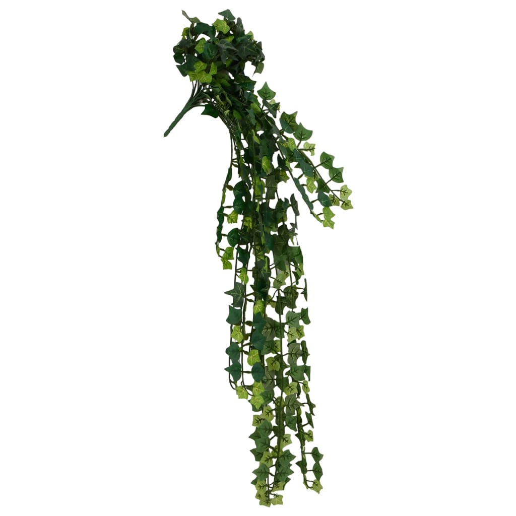 vidaXL Sztuczne rośliny wiszące, 12 szt., 339 listków, 90 cm, zielone
