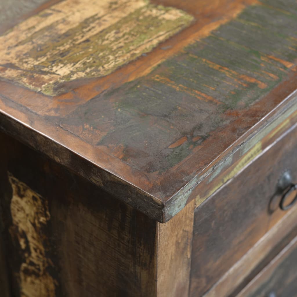 vidaXL Komoda w starym stylu z drewna odzyskanego, 16 szufladek