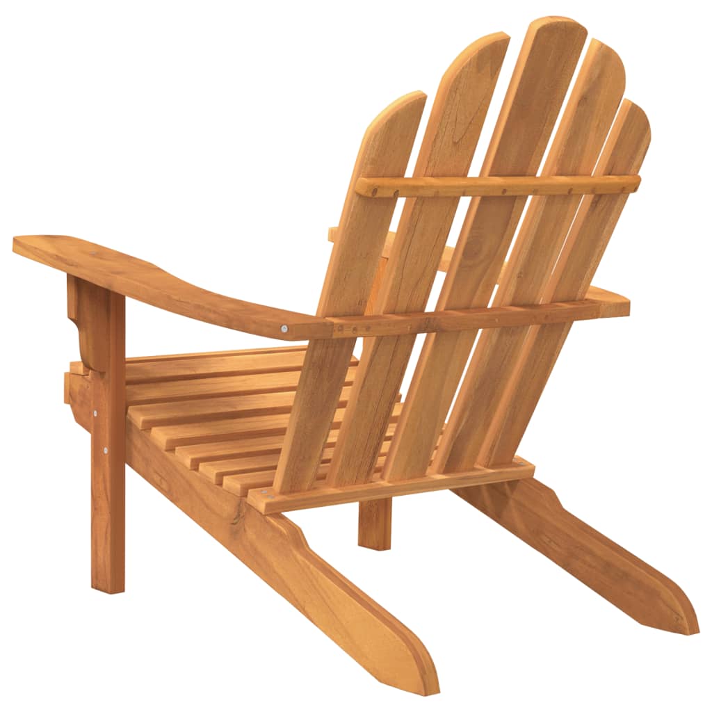 vidaXL Krzesło ogrodowe Adirondack, 79x95x92, lite drewno tekowe