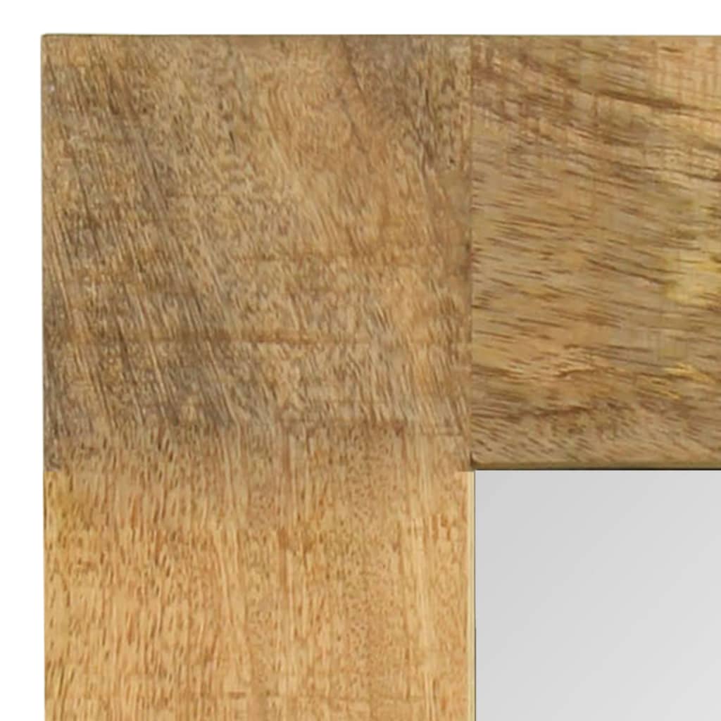 vidaXL Lustro z ramą z litego drewna mango, 50 x 80 cm