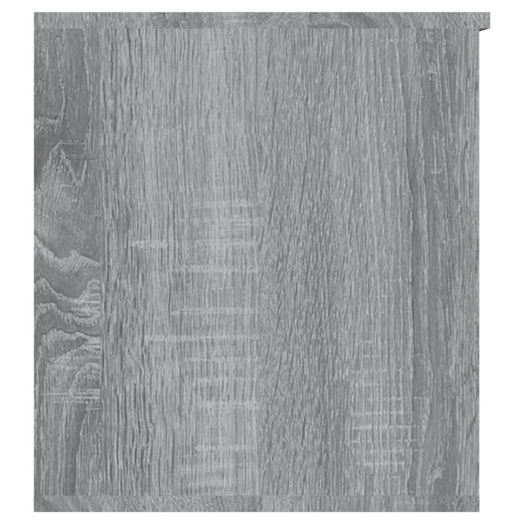 vidaXL Skrzynia, szary dąb sonoma 84x42x46 cm, materiał drewnopochodny