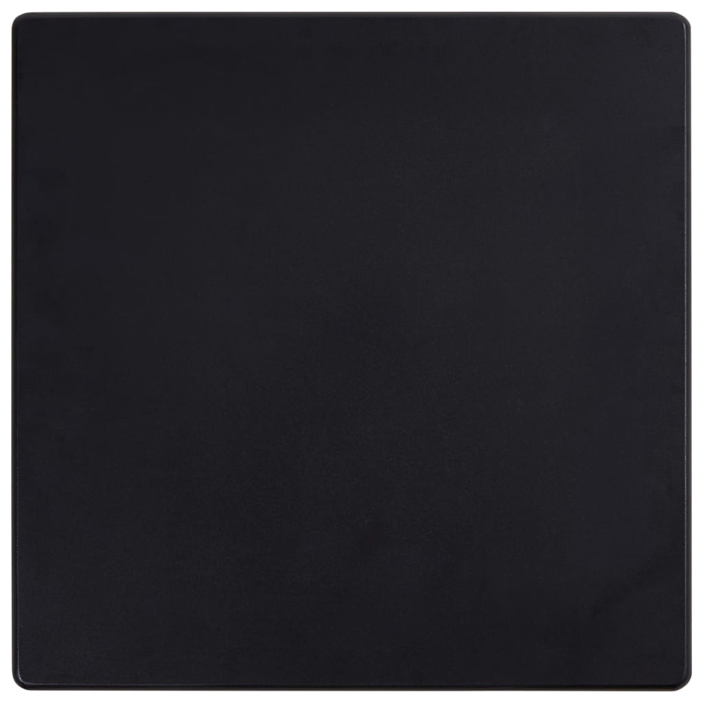 vidaXL 3-częściowy zestaw mebli barowych, tkanina, czarny