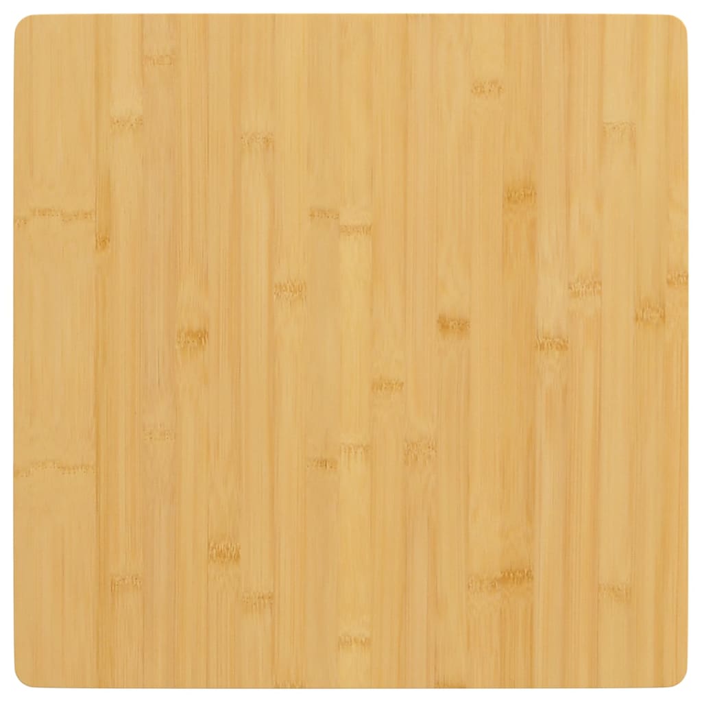 vidaXL Blat do stołu, 50x50x1,5 cm, bambusowy