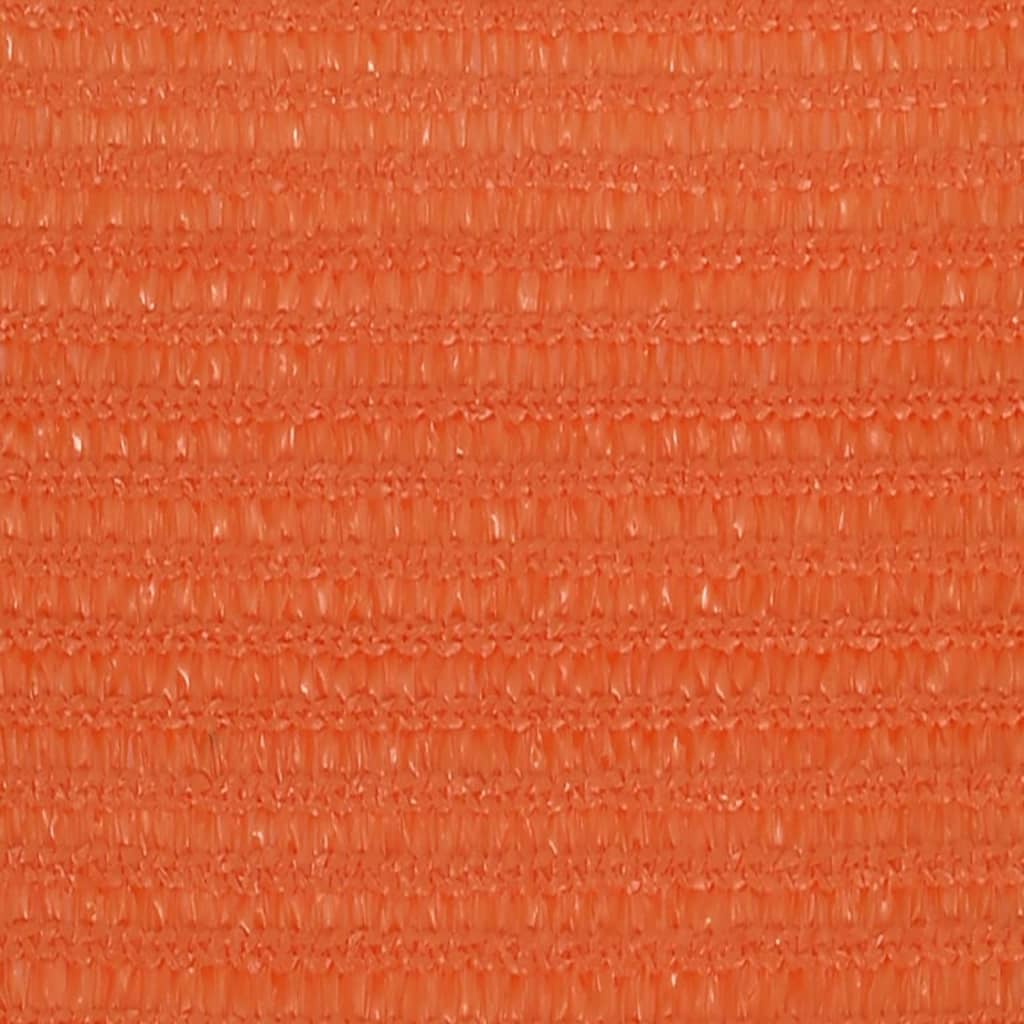 vidaXL Żagiel przeciwsłoneczny, 160 g/m², pomarańczowy, 2,5x4 m, HDPE