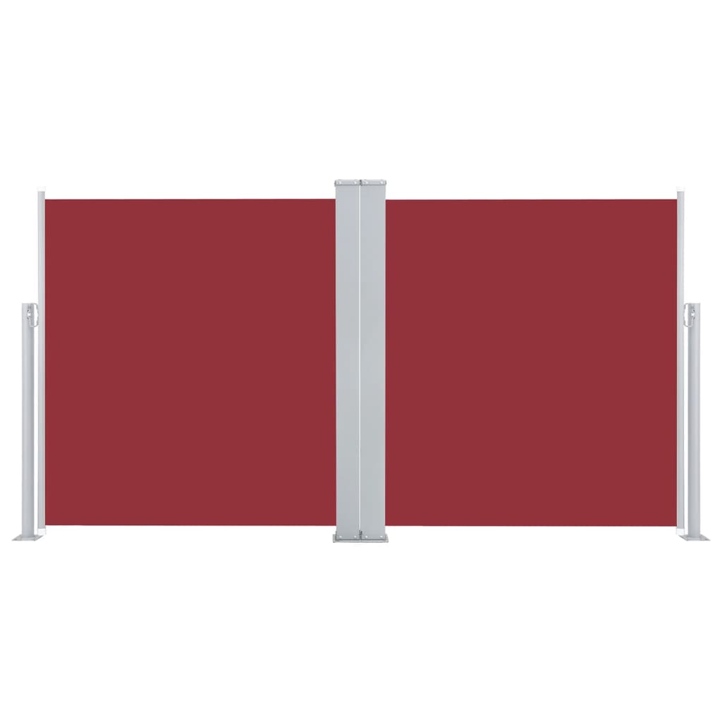 vidaXL Zwijana markiza boczna, 170 x 600 cm, czerwona